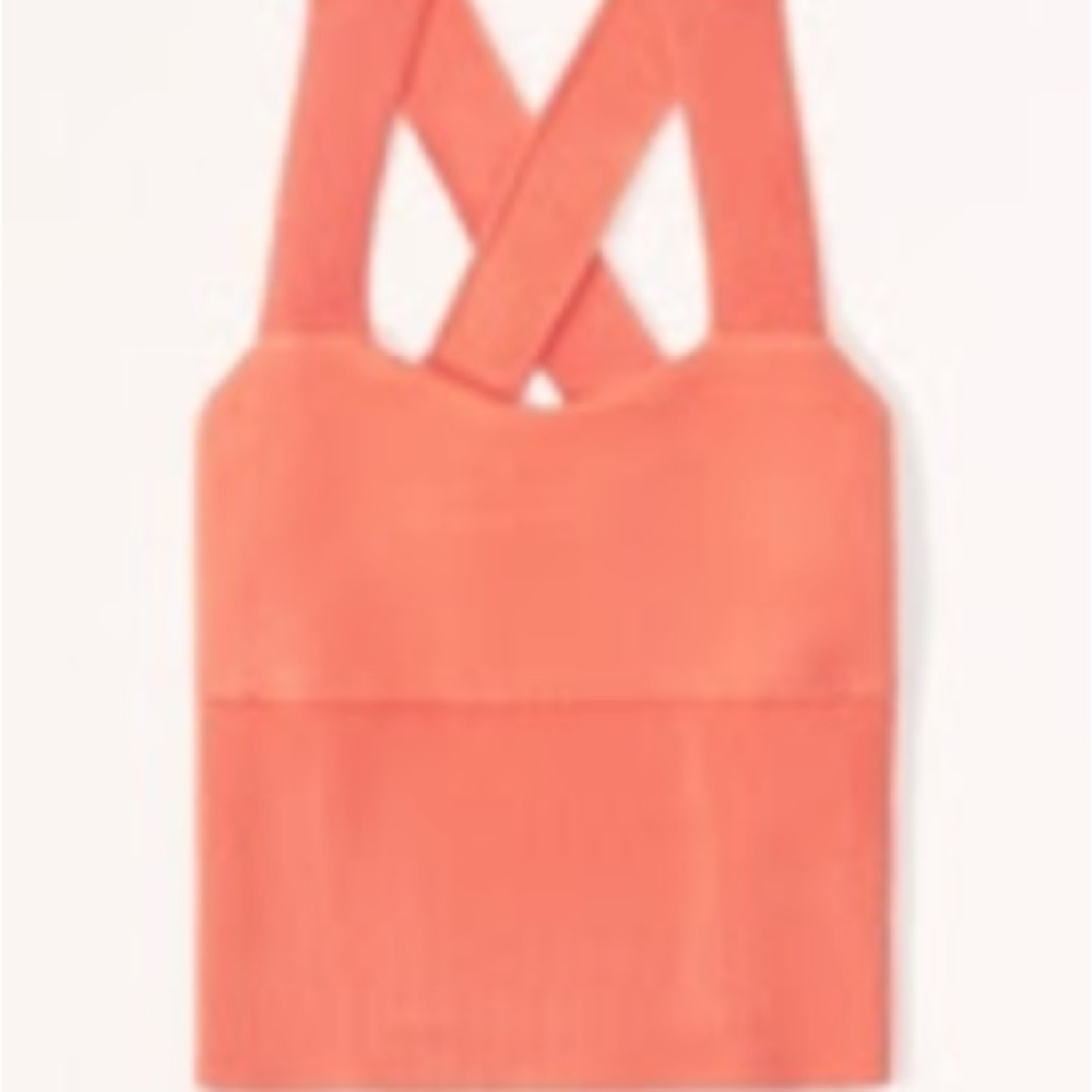 Abercrombie & Fitch Ottoman Cross-Back Crop Top NWOT